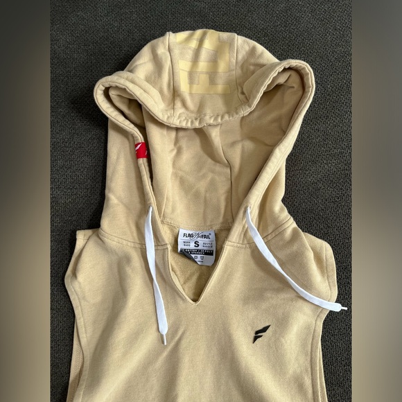 Flag Nor Fail sleeveless hoodie-Men’s Small - Picture 3 of 4